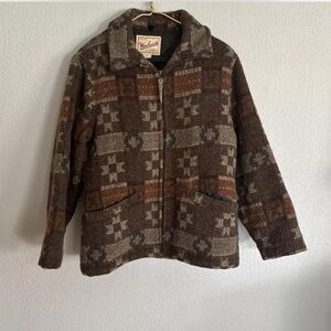 Vintage Woolrich wool blend coat / jacket, size small